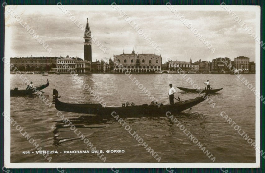 Venezia città Gondola Foto cartolina QT4933 – fronte