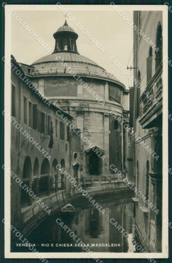Venezia città Chiesa della Maddalena Foto cartolina QT4936 – fronte