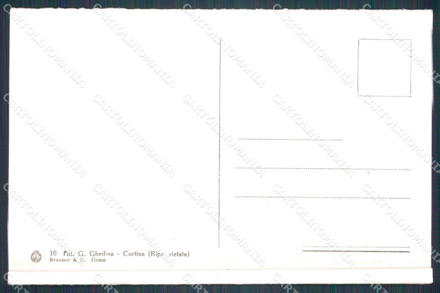 Bolzano Passo Costalunga cartolina QT4940 – retro