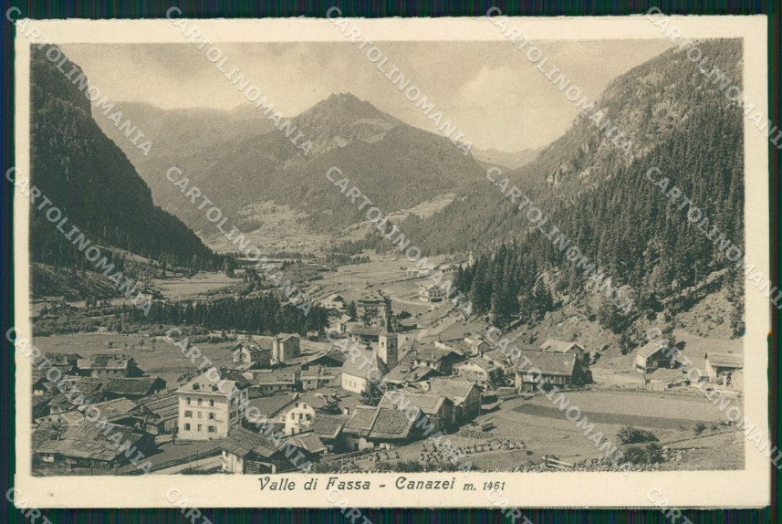 Trento Canazei Valle di Fassa cartolina QT4951 – fronte