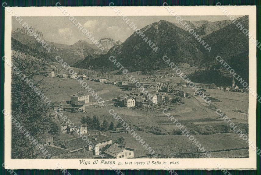 Trento Vigo di Fassa cartolina QT4953 – fronte