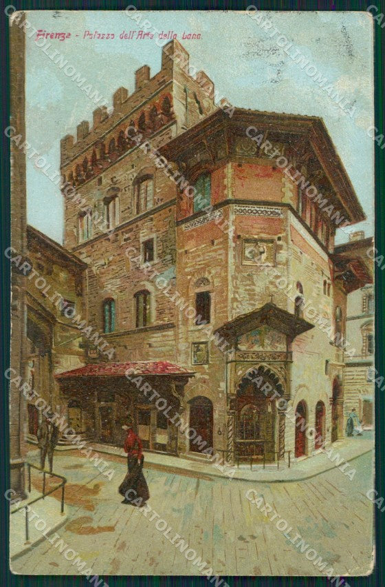 Firenze città PIEGHINA cartolina QT4964 – fronte