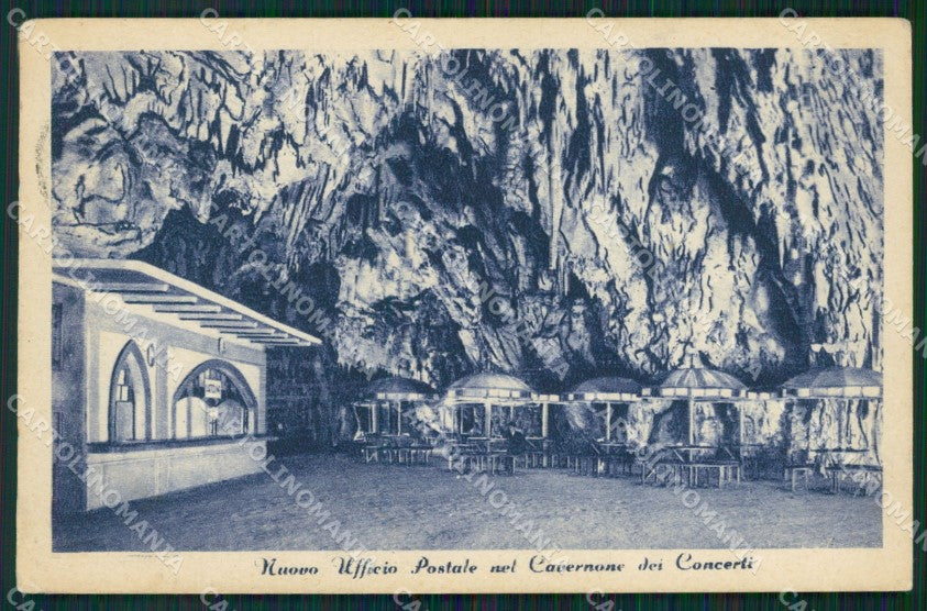 Slovenia Postumia Grotte Poste PIEGA cartolina QT4990 – fronte