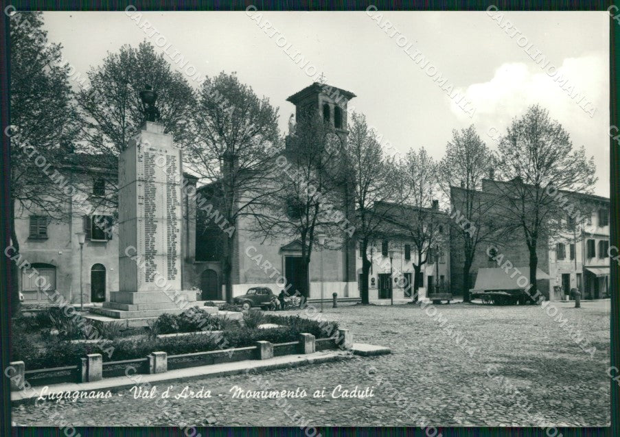 Piacenza Lugagnano Val Arda Monumento Caduti FG cartolina QT5014 – fronte