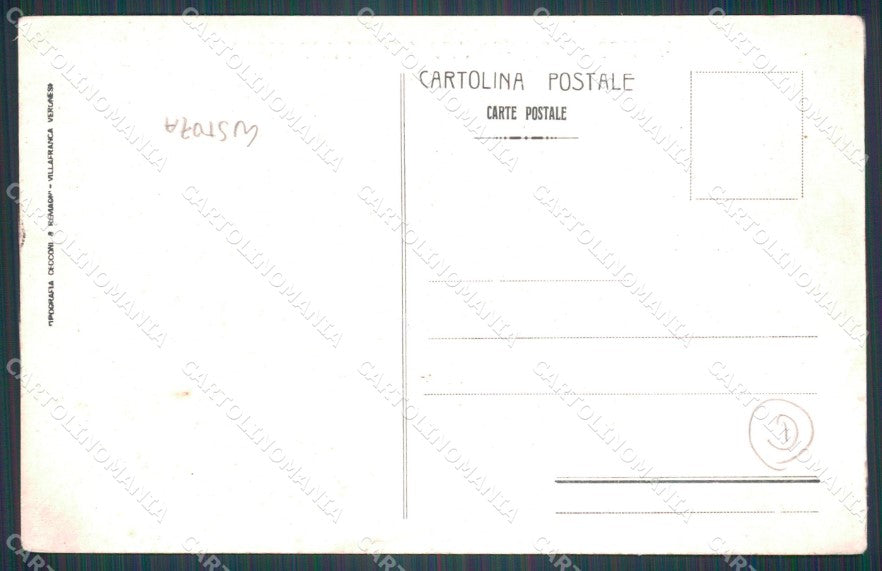 Verona Sommacampagna Custoza Ossario Teschio Scheletro Skeleton postcard QT5037 – retro