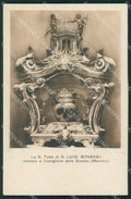Mantova Castiglione Stiviere San Luigi Gonzaga Teschio Skeleton postcard QT5059 – fronte