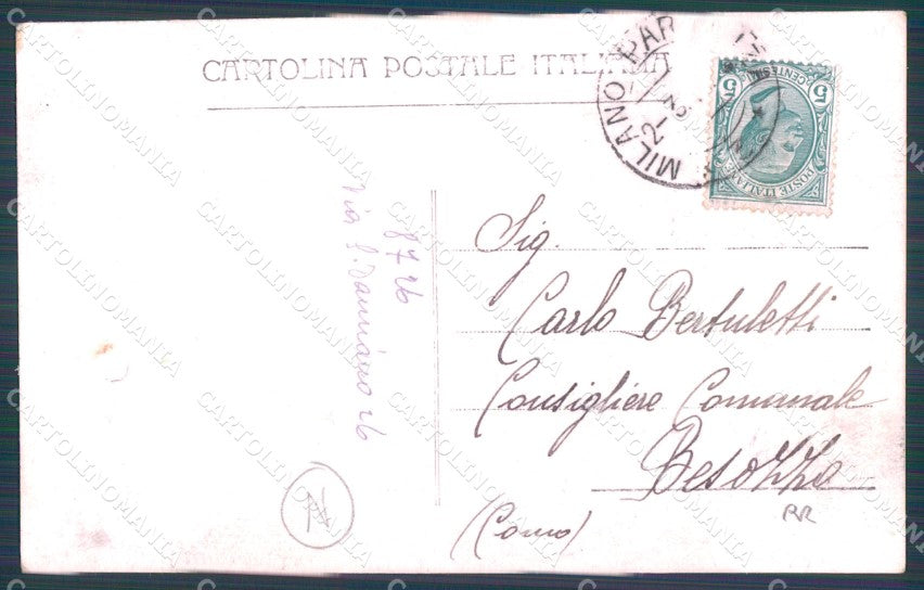 WWI Propaganda Scheletro Skeleton Teschio Foto cartolina postcard QT5099 – retro