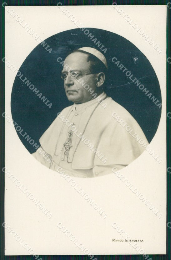 Vaticano Papa Pio XI Foto cartolina QT5111 – fronte
