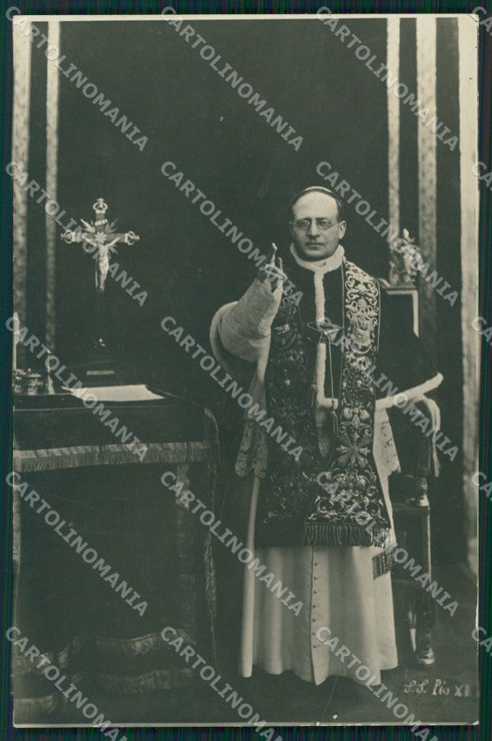 Vaticano Papa Pio XI Foto cartolina QT5113 – fronte