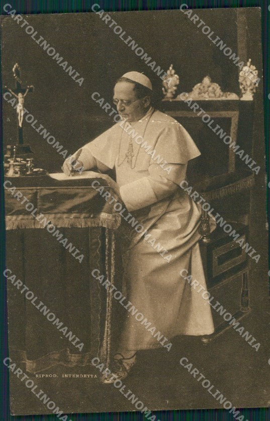 Vaticano Papa Pio XI cartolina QT5116 – fronte