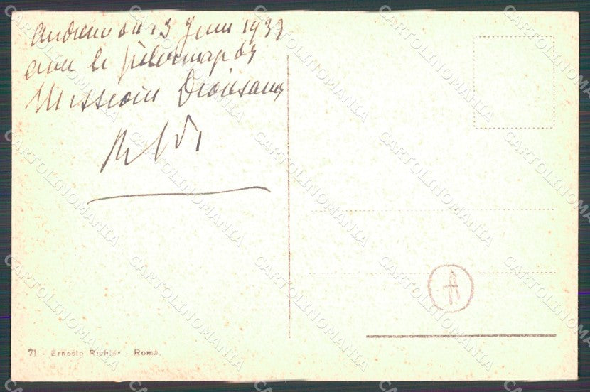 Vaticano Papa Pio XI cartolina QT5116 – retro