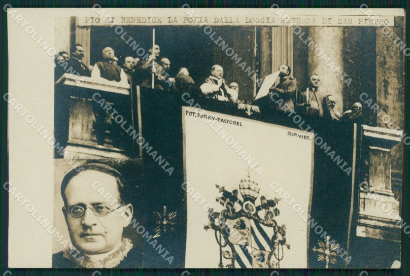 Vaticano Papa Pio XI Foto cartolina QT5138 – fronte