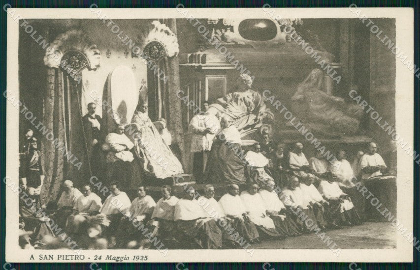 Vaticano Papa Pio XI cartolina QT5163 – fronte
