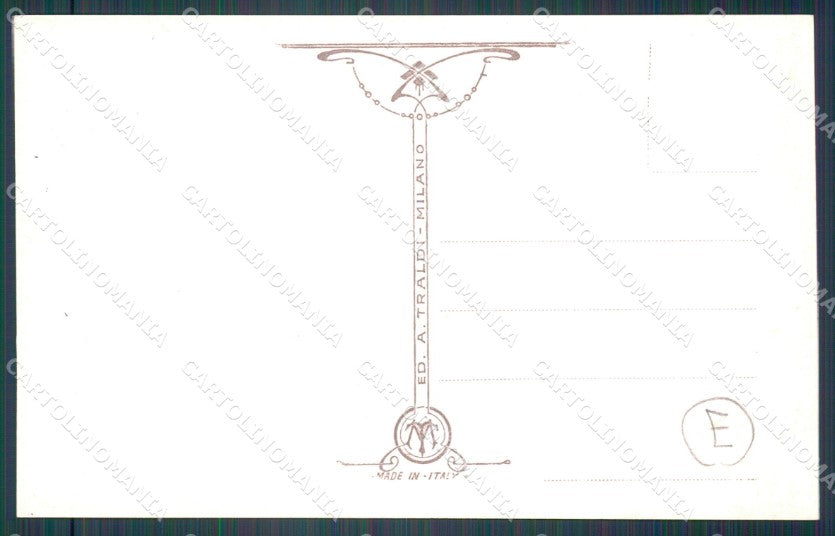 Milano Casa del Fascio Commemorazione Marcia su Roma cartolina QT5200 – retro