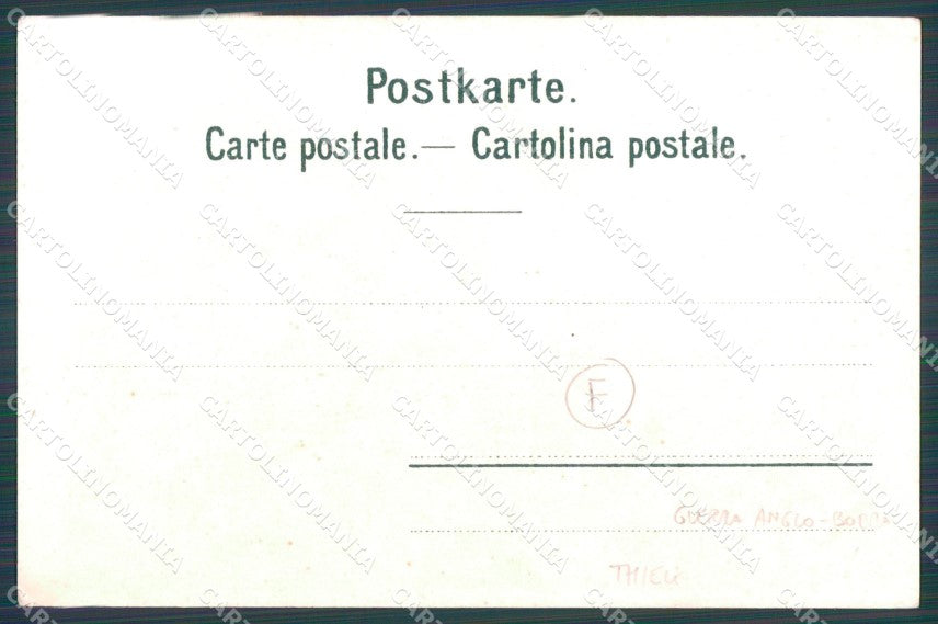 Anglo Boer War South Africa Thiele postcard cartolina QT5233 – retro