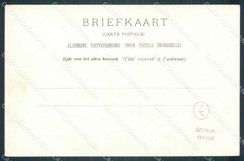 Anglo Boer War South Africa Thiele RIFILATA TRIMMED postcard cartolina QT5234 – retro