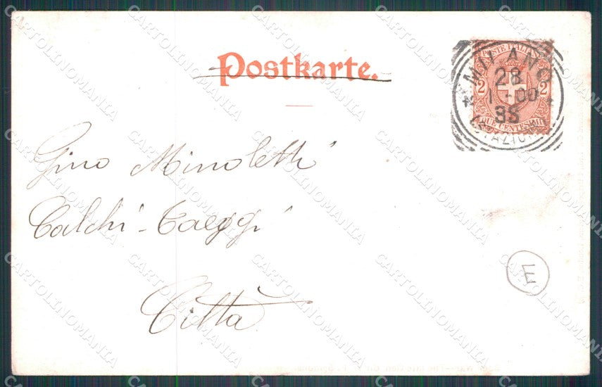 Anglo Boer War South Africa Symons RIFILATA TRIMMED postcard cartolina QT5239 – retro