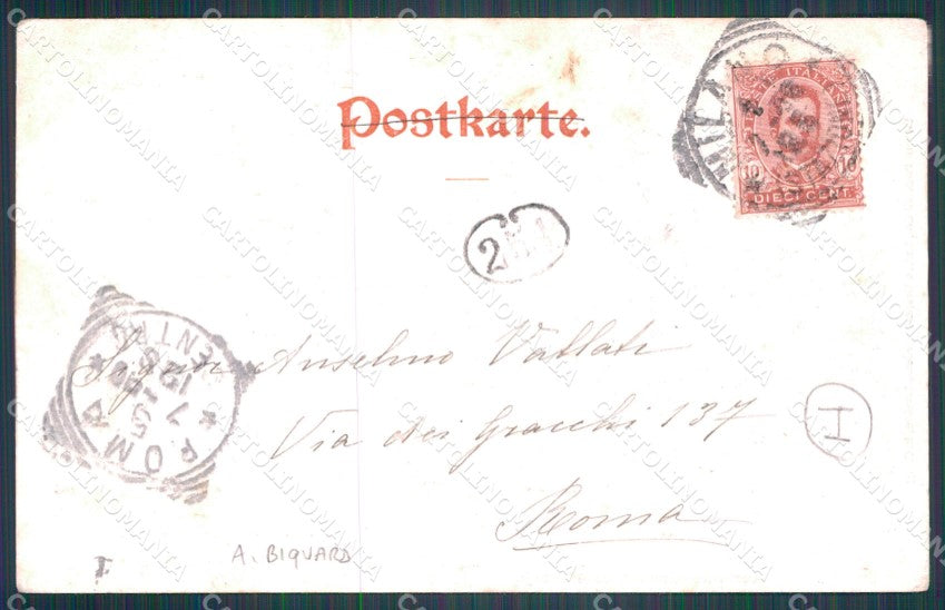 Anglo Boer War South Africa Biquard PIEGHINE LITTLE CREASES postcard QT5241 – retro