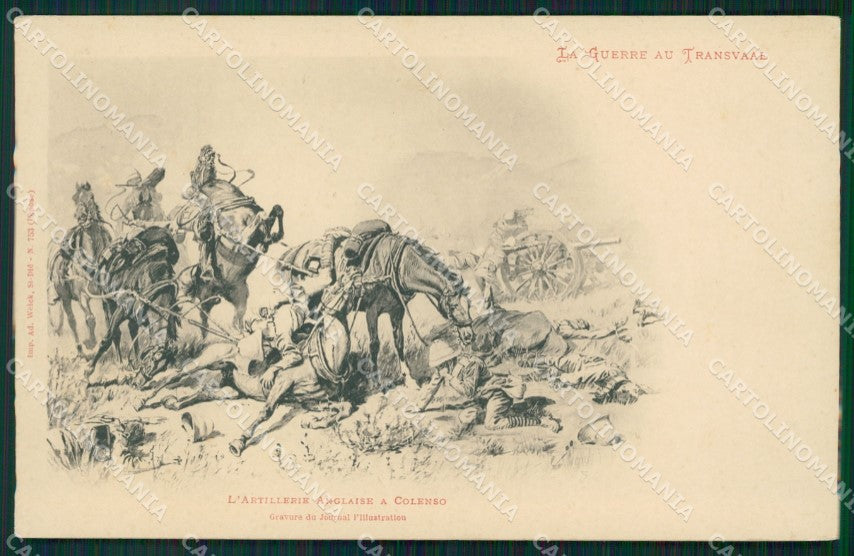 Anglo Boer War South Africa Transvaal Colenso Scott postcard cartolina QT5242 – fronte