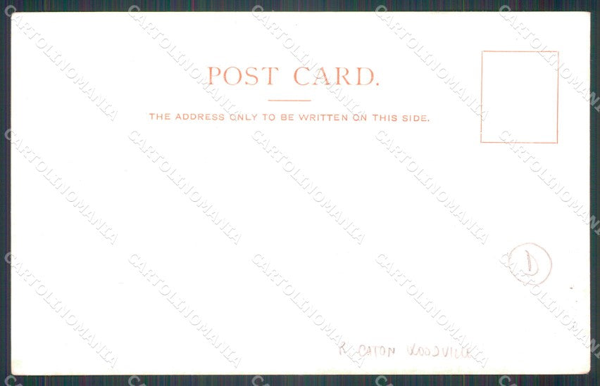 Anglo Boer War South Africa Woodville postcard cartolina QT5253 – retro