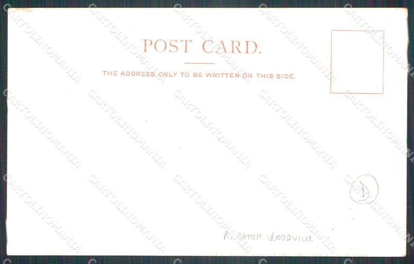 Anglo Boer War South Africa George White Woodville MACCHIA STAIN postcard QT5261 – retro