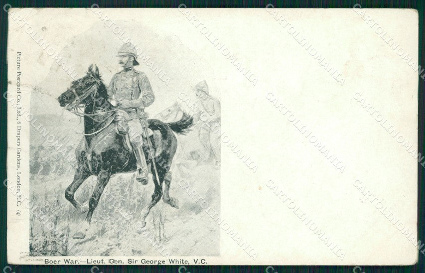 Anglo Boer War South Africa Woodville PIEGHINE LITTLE CREASES postcard QT5262 – fronte