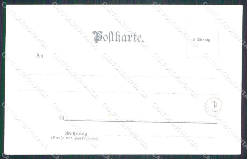 Musica Spartito Felix Mendelssohn Bartholdy cartolina QT5328 – retro
