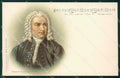 Musica Spartito Bach cartolina QT5334 – fronte