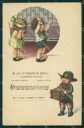 Bertiglia Spartito Musicale Note Children Serie 2293 postcard cartolina QT5352 – fronte