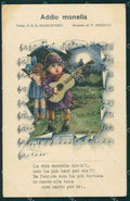 Bertiglia Spartito Musicale Note Children Serie 2241 postcard cartolina QT5388 – fronte