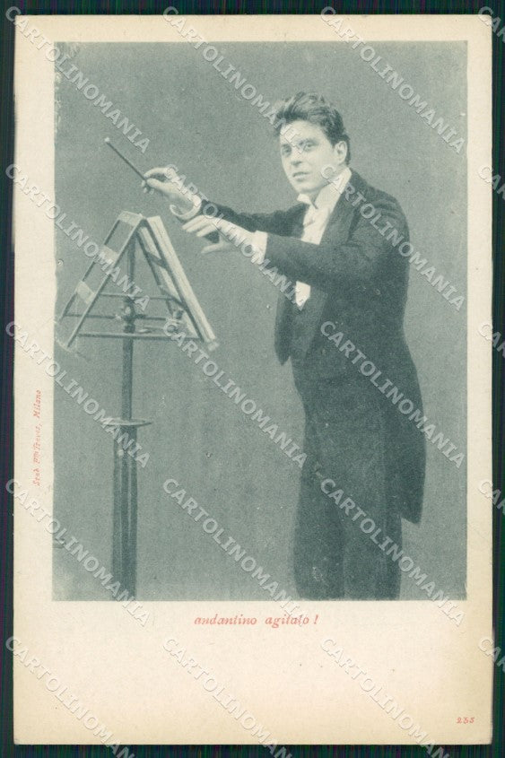 Mascagni Opera Musica postcard cartolina QT5416 – fronte