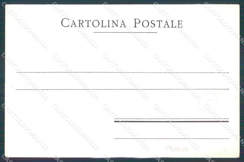 Mascagni Opera Musica postcard cartolina QT5416 – retro