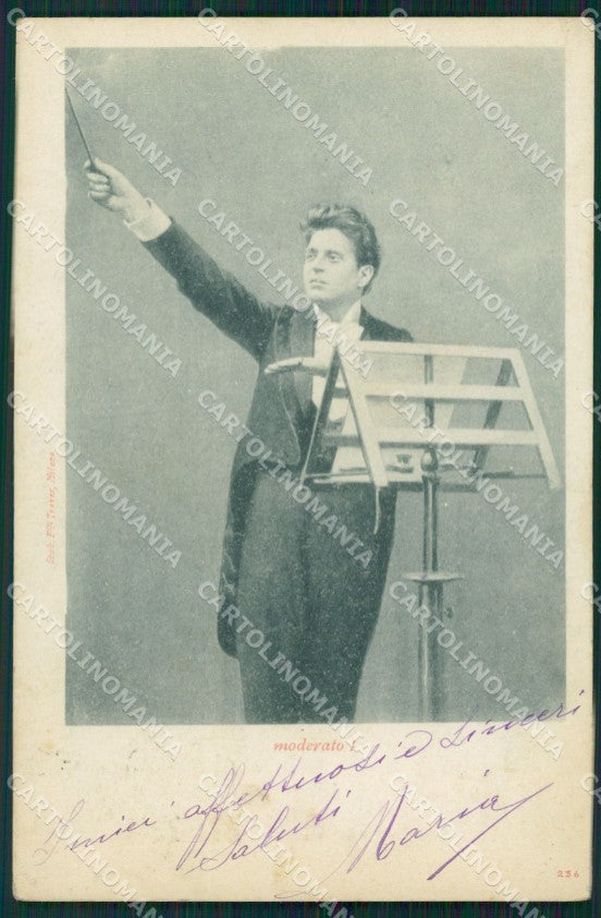 Mascagni Opera Musica postcard cartolina QT5418 – fronte
