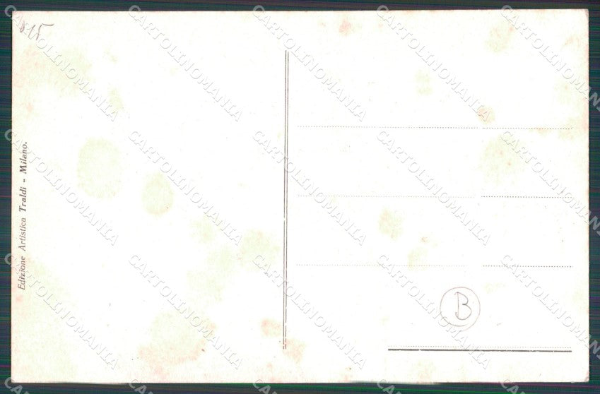 Militari Bersaglieri cartolina QT5467 – retro