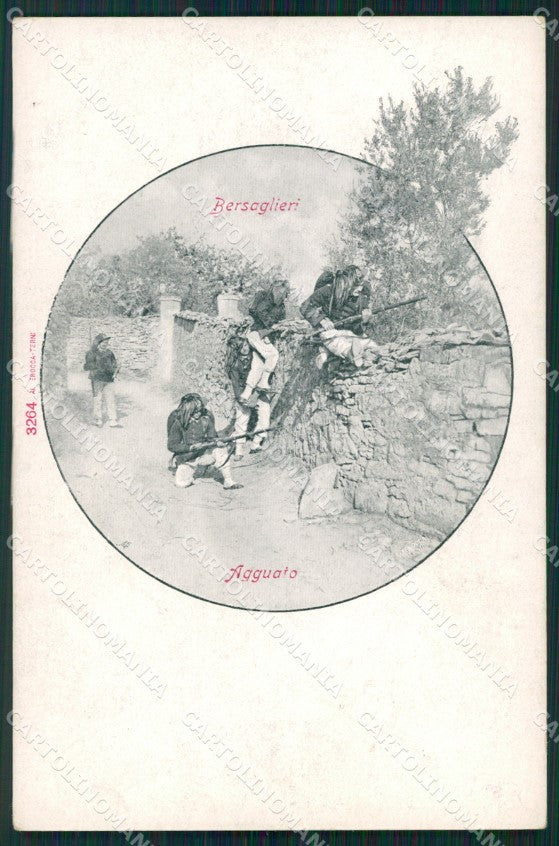 Militari Bersaglieri Alterocca 3264 cartolina QT5472 – fronte