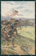Militari Bersaglieri cartolina QT5479 – fronte
