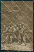 Militari Bersaglieri Propaganda PIEGHINA Foto cartolina QT5498 – fronte