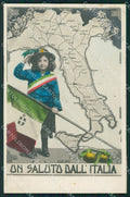 Militari Bersaglieri Propaganda PIEGHINA Foto cartolina QT5500 – fronte