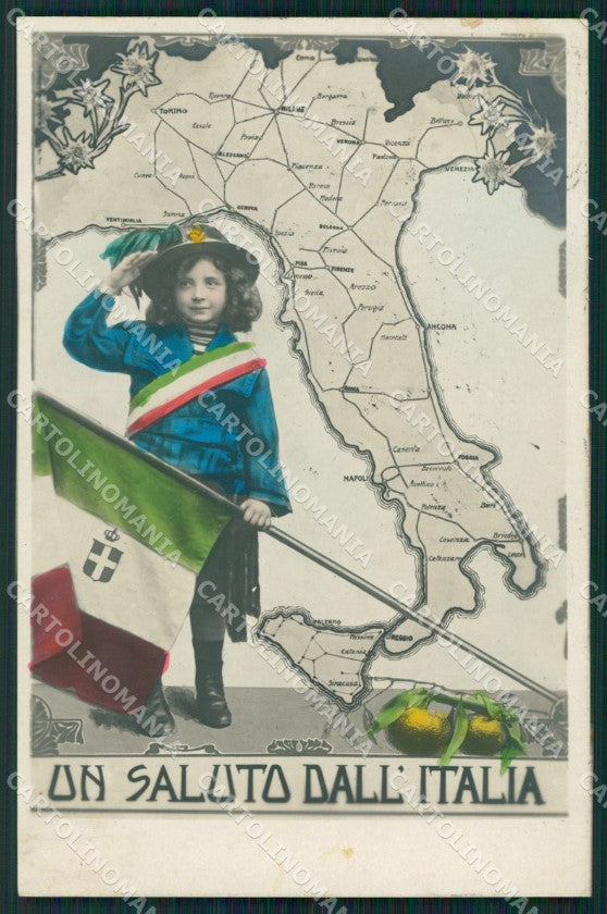 Militari Bersaglieri Propaganda PIEGHINA Foto cartolina QT5500 – fronte