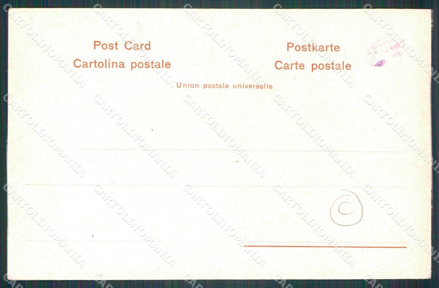 Militari Bersaglieri II Reggimento cartolina QT5510 – retro