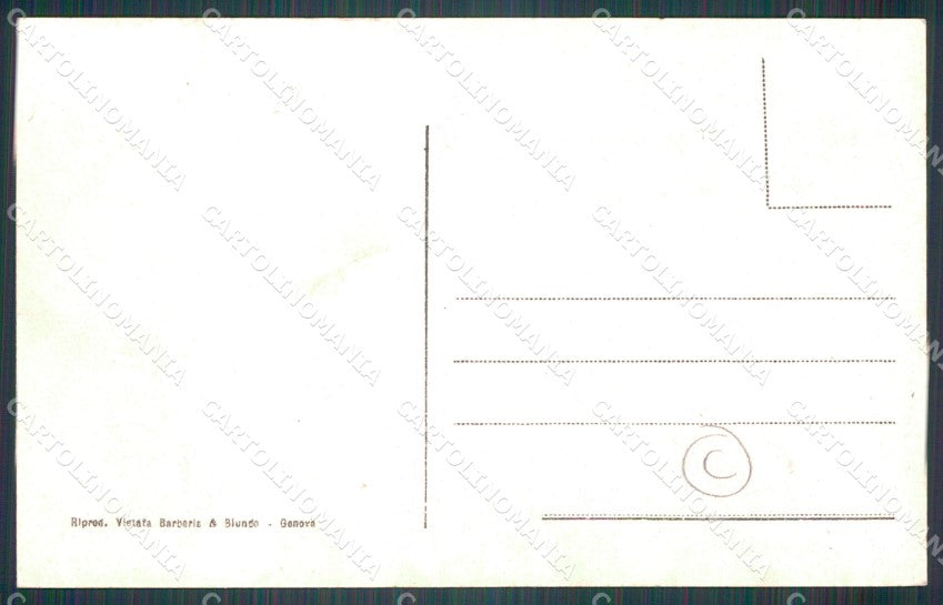 Militari Bersaglieri cartolina QT5524 – retro