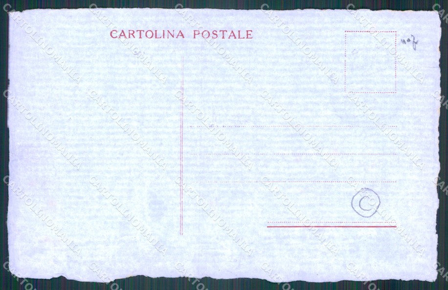 Militari Bersaglieri XV Battaglione cartolina QT5543 – retro