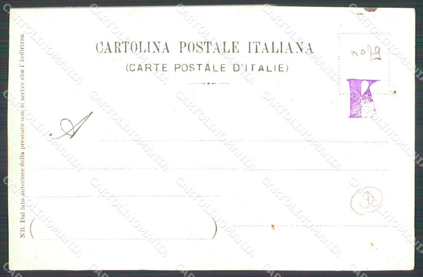 Militari Bersaglieri cartolina QT5589 – retro