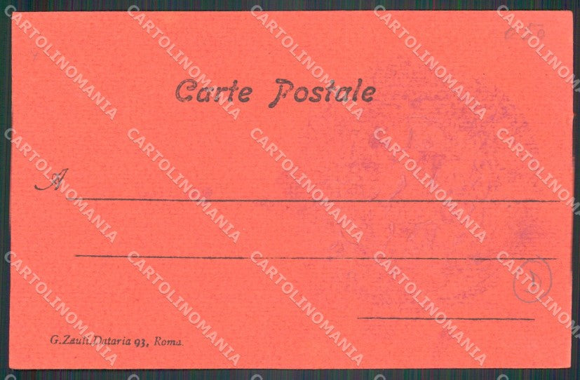 Militari Bersaglieri Anniversario Fondazione Rilievo cartolina QT5592 – retro