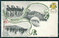 Militari Bersaglieri V Reggimento Compagnia Ciclisti cartolina QT5602 – fronte