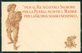Militari Bersaglieri III Reggimento cartolina QT5636 – fronte