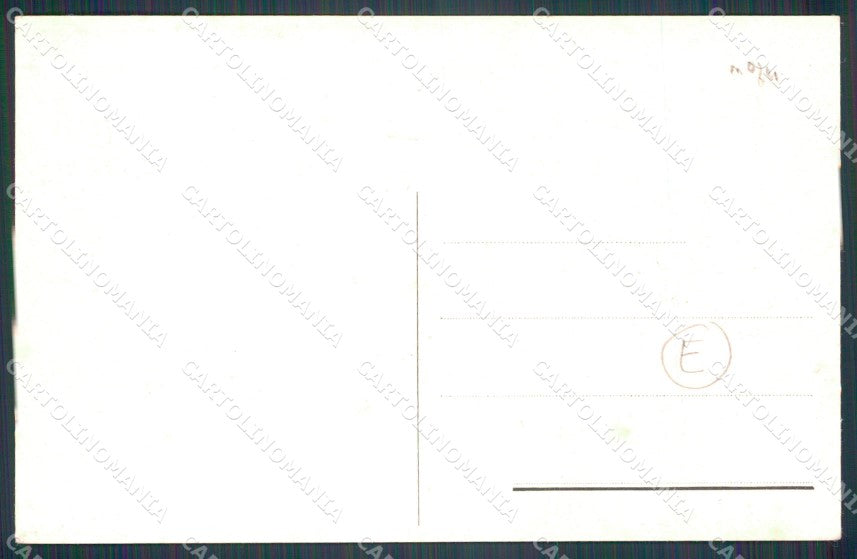 Militari Bersaglieri III Reggimento cartolina QT5636 – retro
