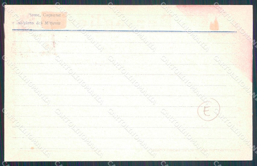 Militari Bersaglieri cartolina QT5640 – retro