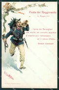Militari Bersaglieri Carducci cartolina QT5661 – fronte