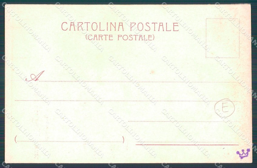 Militari Bersaglieri Carducci cartolina QT5661 – retro